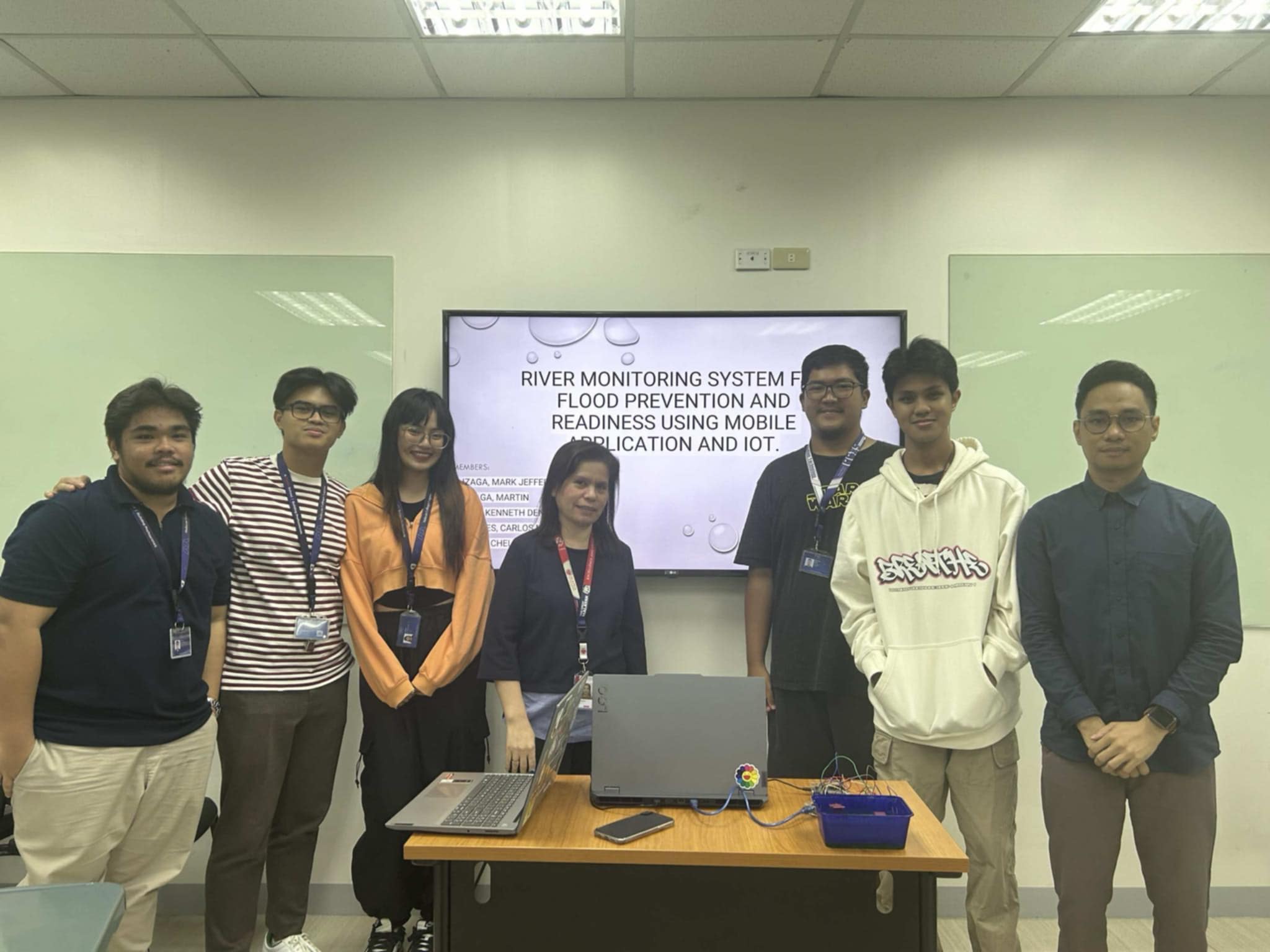 Project Presentation with Groupmates